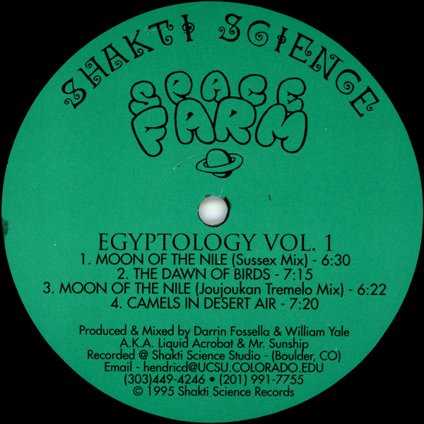 Space Farm - Egyptology Vol. 1 | Shakti Science Records (SSR-110)