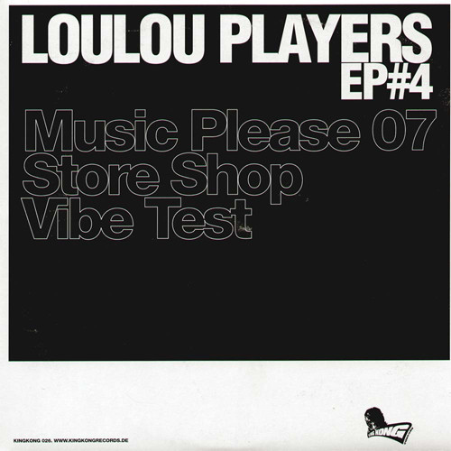 Loulou Players - Loulou Players EP#4 | King Kong Records (KING KONG 026) - 3