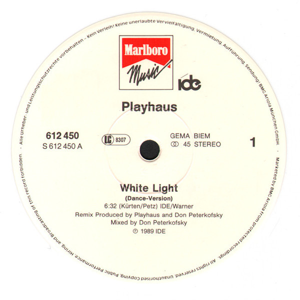 Playhaus - White Light | Marlboro Music (612 450) - 3 Playhaus - White Light | Marlboro Music (612 450) - 3