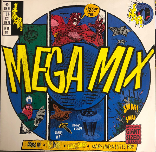 Snap! - Snap! Mega Mix | Arista (614 169) Snap! - Snap! Mega Mix | Arista (614 169)