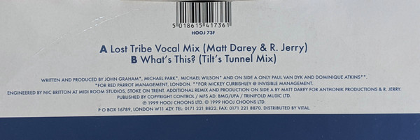 Tilt - Invisible | Hooj Choons (HOOJ 73F) - 3