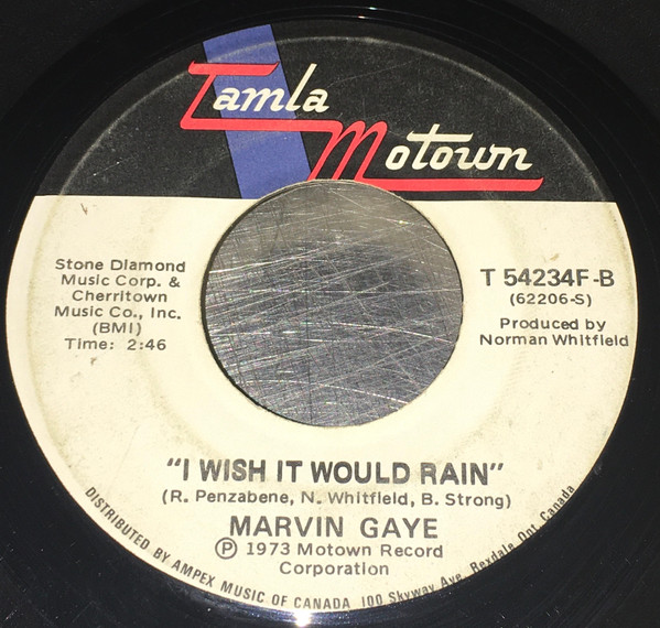 Marvin Gaye - Let's Get It On | Tamla Motown (T 54234F) - 2