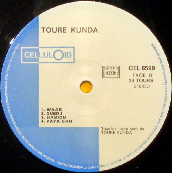 Touré Kunda - Toure Kunda | Celluloid (CEL 6599) - 4 Touré Kunda - Toure Kunda | Celluloid (CEL 6599) - 4