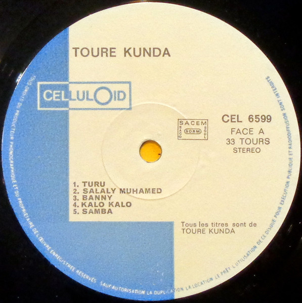 Touré Kunda - Toure Kunda | Celluloid (CEL 6599) - 3 Touré Kunda - Toure Kunda | Celluloid (CEL 6599) - 3