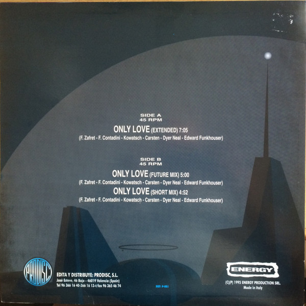 Future City - Only Love | Prodisc (P 051) - 2