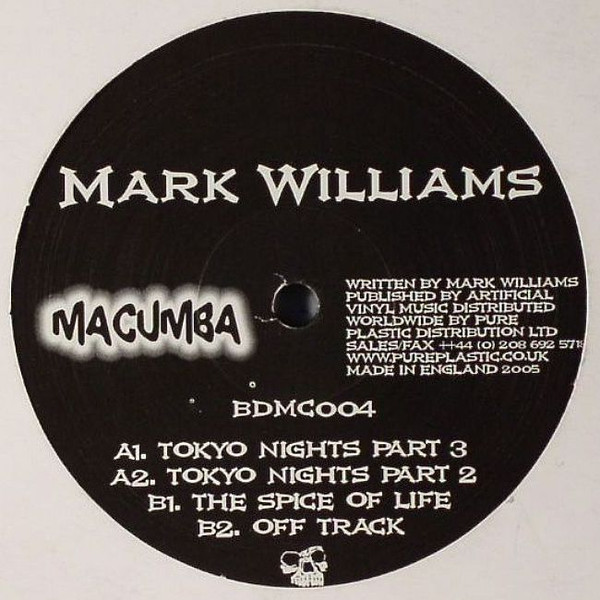 Mark Williams - Tokyo Nights | Macumba (BDMC004) - main Mark Williams - Tokyo Nights | Macumba (BDMC004) - main