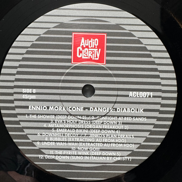 Ennio Morricone - Danger: Diabolik | Audio Clarity (ACL0071) - 4