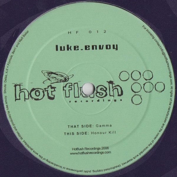 luke.envoy - Gamma | Hotflush Recordings (HF 012)