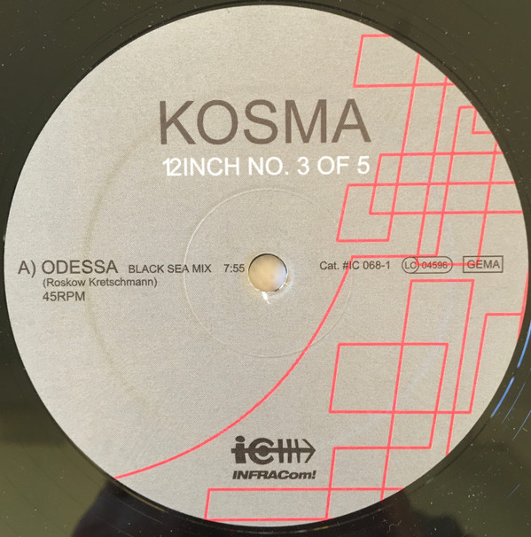Kosma - 12inch No. 3 Of 5 | INFRACom! (IC 068-1)
