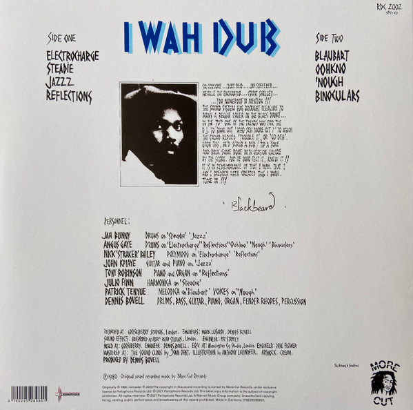 Blackbeard - I Wah Dub | More Cut Records (RDC 2002) - main Blackbeard - I Wah Dub | More Cut Records (RDC 2002) - main