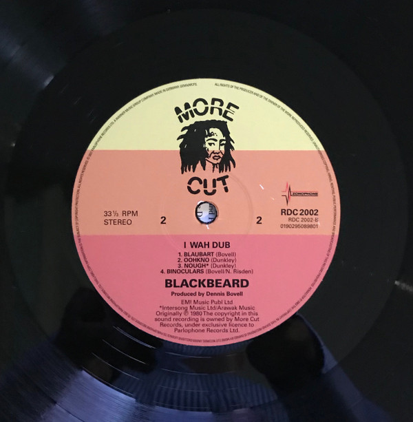 Blackbeard - I Wah Dub | More Cut Records (RDC 2002) - 2 Blackbeard - I Wah Dub | More Cut Records (RDC 2002) - 2