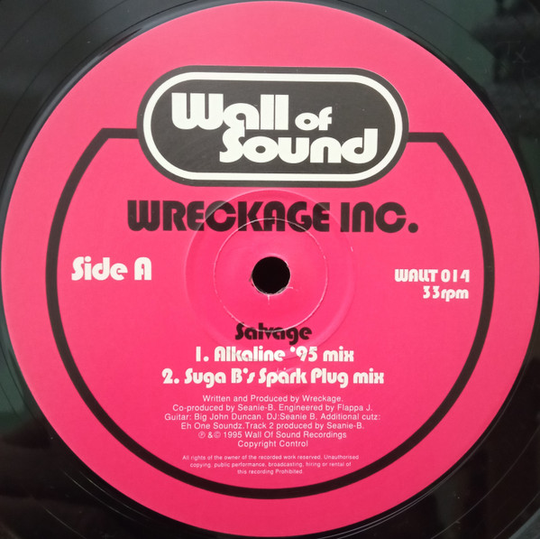 Wreckage Inc. - Salvage | Wall Of Sound (WALLT 014) - 3