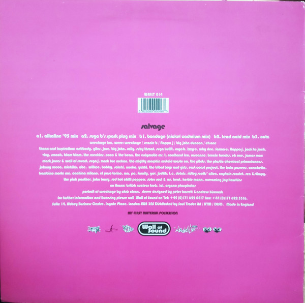 Wreckage Inc. - Salvage | Wall Of Sound (WALLT 014) - 2