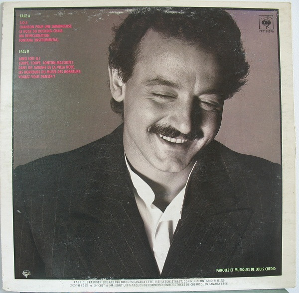 Louis Chedid - Ainsi Soit-il [Vinyl] | CBS (PFC 90670) - 2