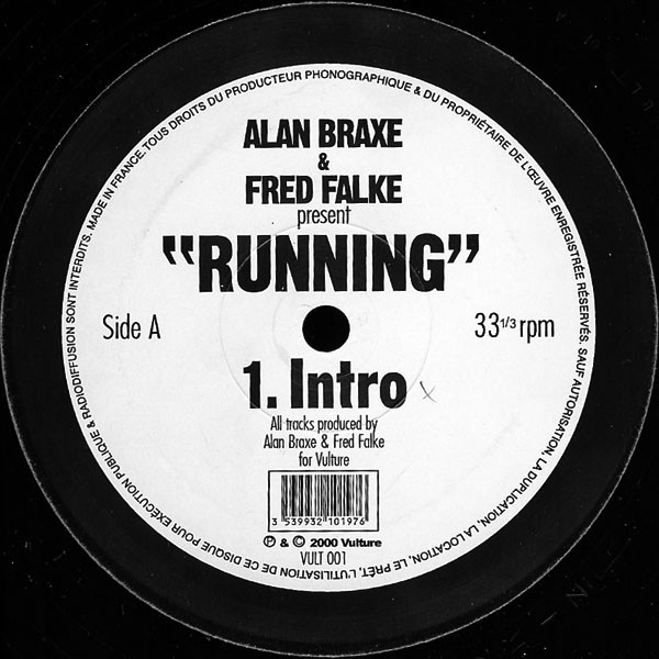 Alan Braxe & Fred Falke - Running | Vulture Music (VULT 001) - main