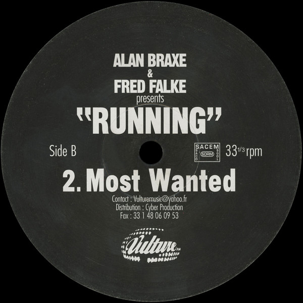 Alan Braxe & Fred Falke - Running | Vulture Music (VULT 001) - 2