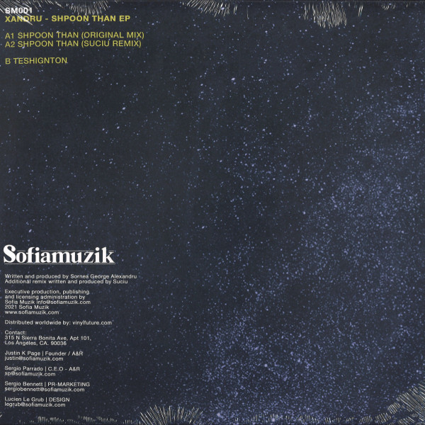 Xandru - Sphoon Than EP | Sofia Muzik (SM001) - 2