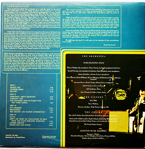 Duke Ellington - Second Sacred Concert | Fantasy (HB 6090) - 2 Duke Ellington - Second Sacred Concert | Fantasy (HB 6090) - 2