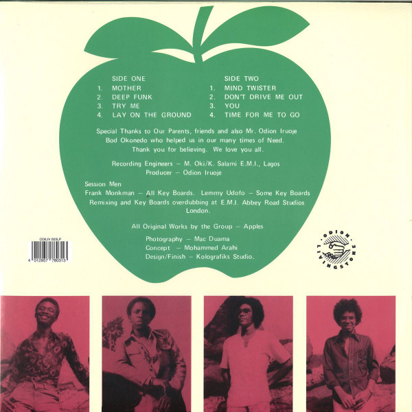 Apples - Mind Twister | Odion Livingstone (ODILIV3LP) - 2