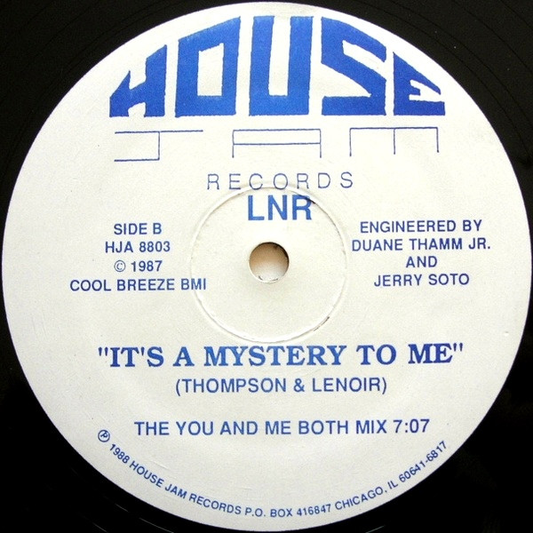 LNR - Work It To The Bone | House Jam Records (HJA 8803) - 2
