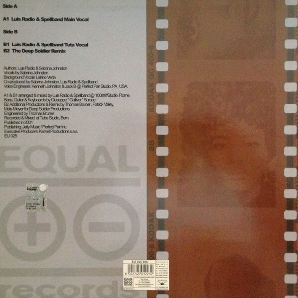 Sabrina Johnston - Lift You Up | Equal Records (EU 025 BIS) - 4