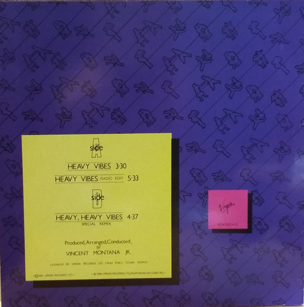 Montana Sextet - Heavy Vibes | Virgin (VS 560-12) - main