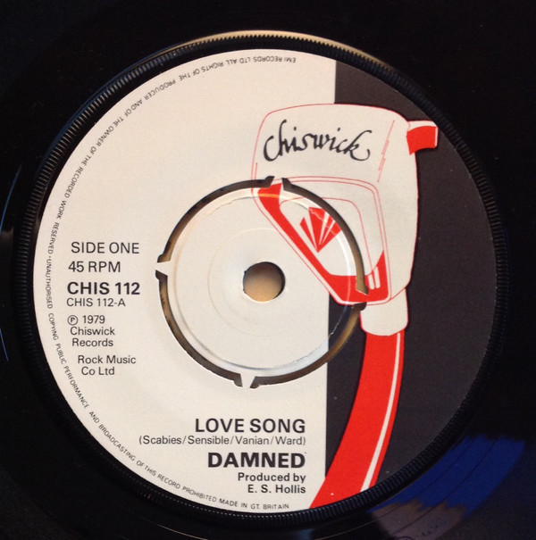 The Damned - Love Song | Chiswick Records (CHIS 112)
