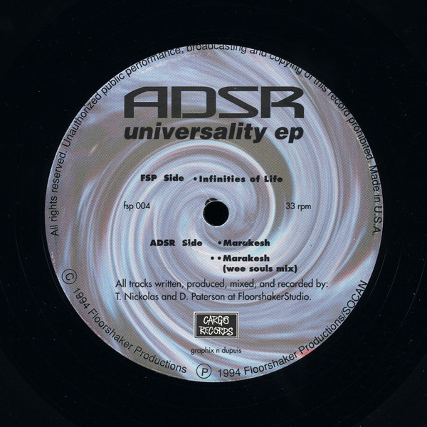 ADSR - Universality EP | Floorshaker Productions (fsp 004)