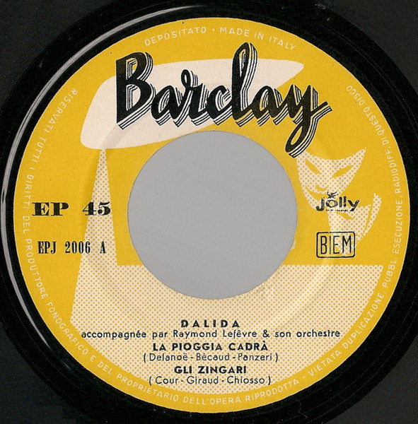 Dalida - Dalida | Jolly Hi-Fi Records (EPJ 2006) - 4 Dalida - Dalida | Jolly Hi-Fi Records (EPJ 2006) - 4