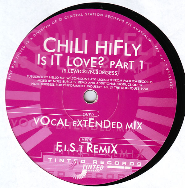 Chili Hifly - Is It Love? (Part 1) | Tinted Records (TINT 008)