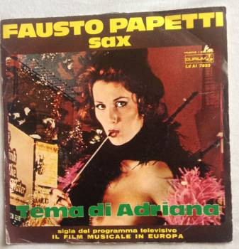 Fausto Papetti - Tema Di Adriana | Durium (Ld AI 7933)