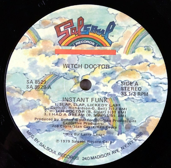 Instant Funk - Witch Doctor | Salsoul Records (SA 8529) - 3