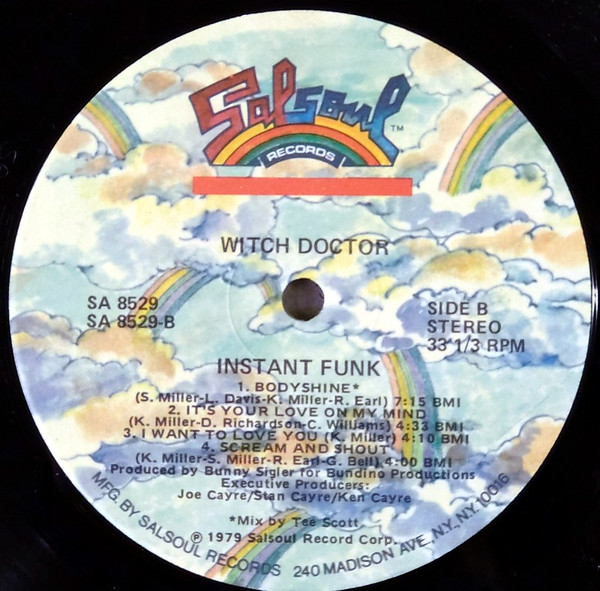 Instant Funk - Witch Doctor | Salsoul Records (SA 8529) - 4