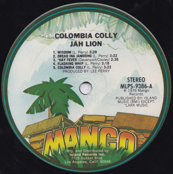 Jah Lion - Colombia Colly | Mango (MLPS-9386) - 3 Jah Lion - Colombia Colly | Mango (MLPS-9386) - 3