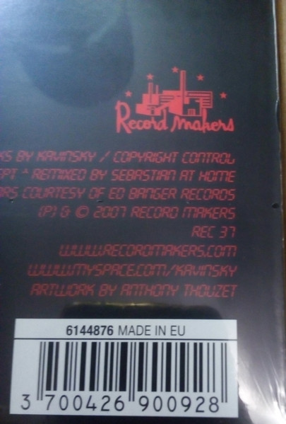 Kavinsky - 1986 | Record Makers (REC 37) - 2