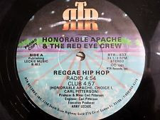Honorable Apache & The Red Eye Crew - Reggae Hip Hop | RTR Records (RTR-837)