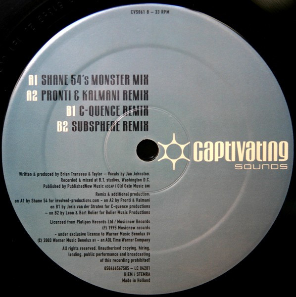 Libra Presents Taylor - Anomaly - Calling Your Name (Remixes) | Captivating Sounds (CVS061) - 4