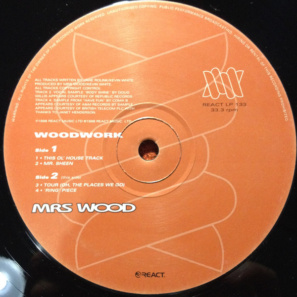 Mrs. Wood - Wood Work | React (REACT LP 133) - 3