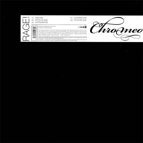 Chromeo - Rage! | V2 (VVR5032476P) - 3