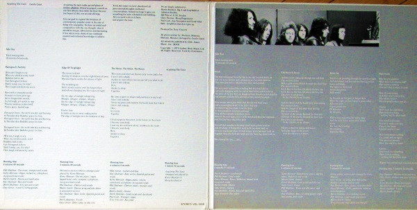 Gentle Giant - Acquiring The Taste | Vertigo (VEL-1005) - 2