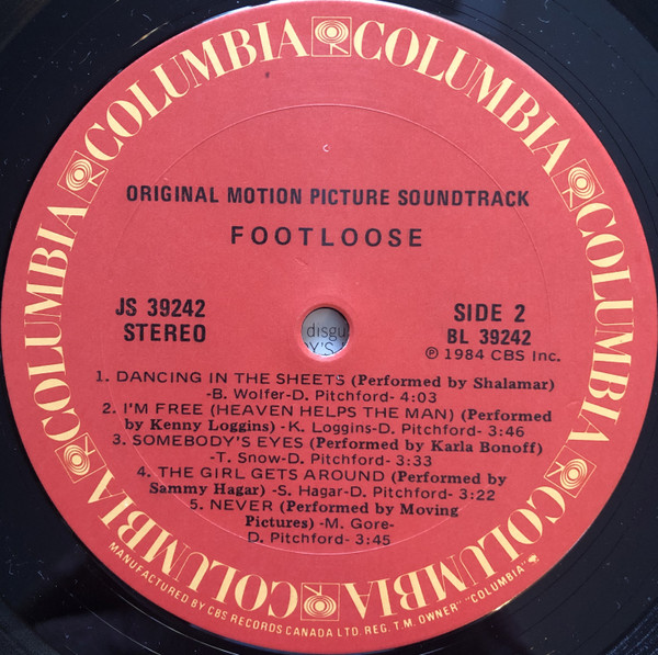 Various - Footloose (Original Motion Picture Soundtrack) | Columbia (JS 39242) - 4