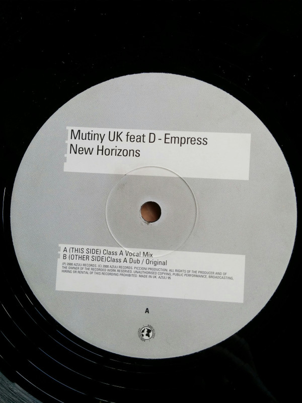 Mutiny UK - New Horizons | Azuli Records (AZNY 129)