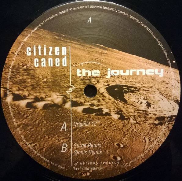 Citizen Caned - The Journey | Serious Records (SERR029T) - 3