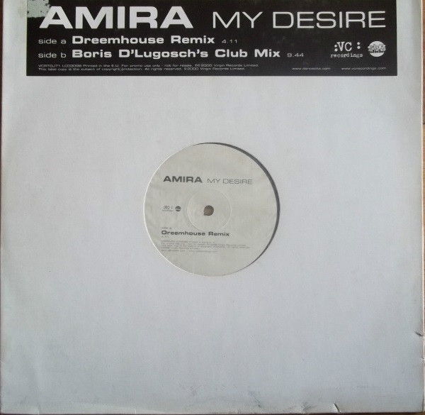 Amira - My Desire | VC Recordings (VCRTDJ71)