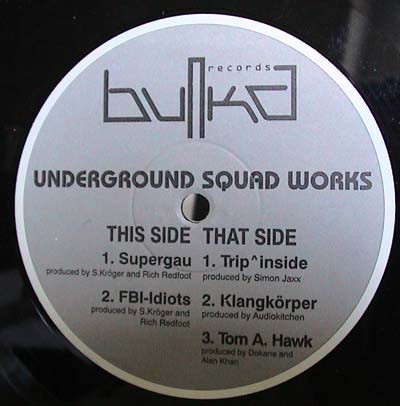 Various - Underground Squad Works | Bunka Records (BKA 1.001) - main