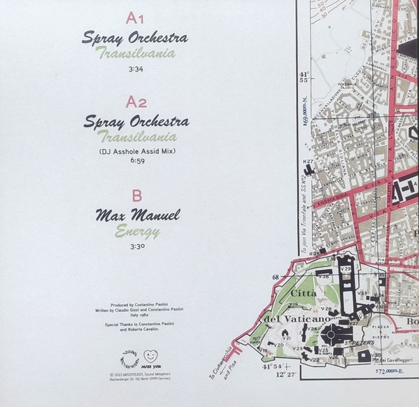 Spray Orchestra , Max Manuel - Transilvania / Energy | Miss you (MISSYOU021) - 2