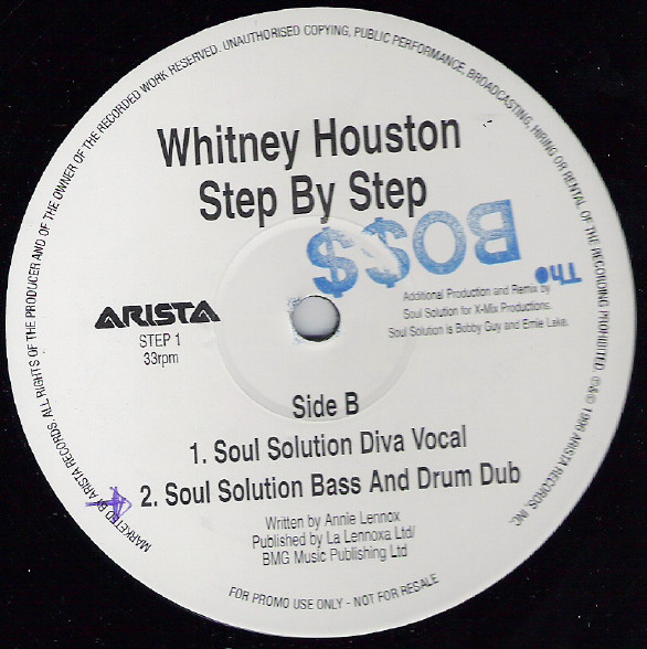Whitney Houston - Step By Step | Arista (STEP 1)