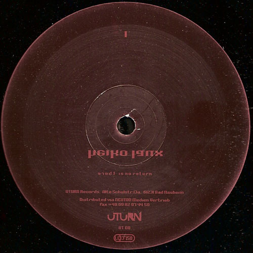 Heiko Laux - There Is No Return | UTurn Records (UT 08) - 2