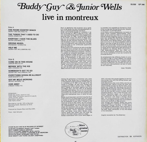 Buddy Guy & Junior Wells - Live In Montreux | Black And Blue (33.530) - 2 Buddy Guy & Junior Wells - Live In Montreux | Black And Blue (33.530) - 2