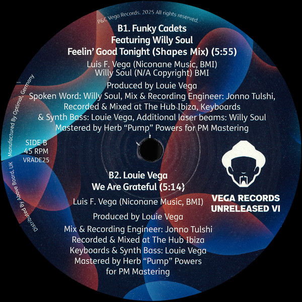 Various - Vega Records 5 Pack Unreleased VI | Vega Records (VRADE25) - 3
